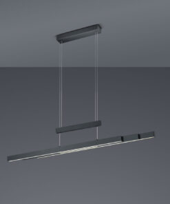 Κρεμαστό Φωτιστικό Trio Lighting LED 42W Μαύρο Ματ Μεταλλικό Step Dimmable 4000lm 2700K – 5000K 375310532