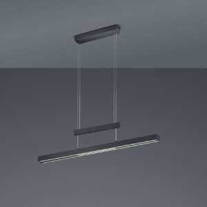 Κρεμαστό Φωτιστικό Trio Lighting LED 42W  Μαύρο Ματ Μεταλλικό Step Dimmable 4000lm 2700K – 5000K  375310532