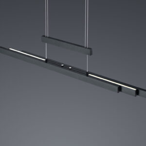 Κρεμαστό Φωτιστικό Trio Lighting LED 42W  Μαύρο Ματ Μεταλλικό Step Dimmable 4000lm 2700K – 5000K  375310532