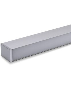 LED Γραμμικό Κρεμαστό Φωτιστικό 120cm Ασημί Up Down Linkable 60W V-TAC PRO Samsung Chip 6000lm 120° Φυσικό Λευκό 4000K – 378