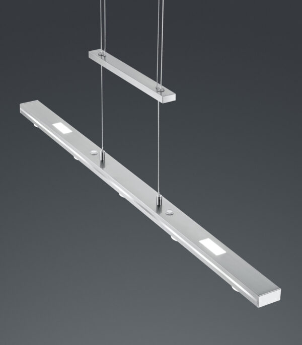Κρεμαστό Φωτιστικό Trio Lighting LED 3,5W  Νίκελ Ματ Μεταλλικό Step Dimmable 350lm 3000 + 5000K  379190707