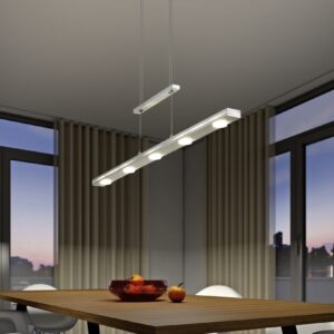 Κρεμαστό Φωτιστικό Trio Lighting LED 3,5W  Νίκελ Ματ Μεταλλικό Step Dimmable 350lm 3000 + 5000K  379190707
