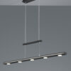Κρεμαστό Φωτιστικό Trio Lighting LED 3,5W  Μαύρο Ματ Μεταλλικό 350lm 3000 + 5000K  379190732