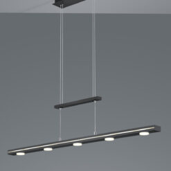 Κρεμαστό Φωτιστικό Trio Lighting LED 3,5W Μαύρο Ματ Μεταλλικό 350lm 3000 + 5000K 379190732