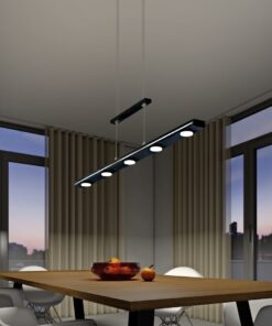 Κρεμαστό Φωτιστικό Trio Lighting LED 3,5W Μαύρο Ματ Μεταλλικό 350lm 3000 + 5000K 379190732