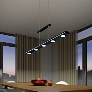 Κρεμαστό Φωτιστικό Trio Lighting LED 3,5W  Μαύρο Ματ Μεταλλικό 350lm 3000 + 5000K  379190732