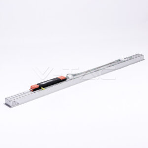 LED Γραμμικό Χωνευτό Φωτιστικό 120cm Ασημί Linkable 40W V-TAC PRO Samsung Chip 3620lm 120° Φυσικό  4000K – 21380