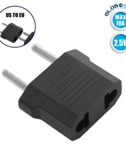 GloboStar® 78957 Αντάπτορας Μετατροπέας Αμερικάνικης Πρίζας σε Ευρωπαϊκή 220V Universal