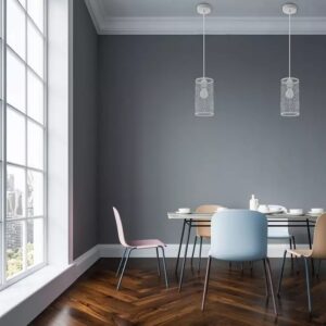 Κρεμαστό Φωτιστικό Οροφής Μεταλλικό με Matt Λευκό σώμα V-TAC – 3826