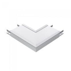 LED Γωνιακός Σύνδεσμος Ασημί 8W για Γραμμικό Χωνευτό Φωτιστικό 381 V-TAC PRO Samsung Chip Φυσικό Λευκό 4000K 386