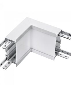 LED Γωνιακός Σύνδεσμος Λευκός 10W για Γραμμικό Χωνευτό Φωτιστικό 381 V-TAC PRO Samsung Chip Φυσικό Λευκό 4000K  387