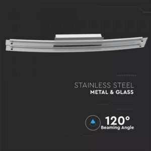 Φωτιστικό οροφής LED 36W Γυαλί 4000K Φυσικό λευκό V-TAC – 3899