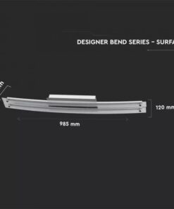 Φωτιστικό οροφής LED 36W Γυαλί 4000K Φυσικό λευκό V-TAC – 3899
