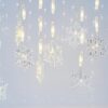 ΒΡΟΧΗ, 56 LED 5mm, ΜΕ 14 ΧΙΟΝΟΝΙΦΑΔΕΣ 11cm, 3,4V, ΜΕ ΜΕΤΑΣΧΗΜΑΤΙΣΤΗ, ΔΙΑΦΑΝΟ ΚΑΛΩΔΙΟ, ΘΕΡΜΟ ΛΕΥΚΟ LED, 80x300cm, ΠΡΟΕΚΤΑΣΗ ΠΑΡΟΧΗΣ 3m, IP44 EUROLAMP – 600-11447