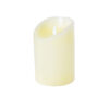 GloboStar® FIREFLAME 79542 Διακοσμητικό Realistic Κερί Παραφίνης με LED Εφέ Κινούμενης Φλόγας – Μπαταρίας & Ασύρματο Χειριστήριο IR Θερμό Λευκό 2700K Dimmable – Φ10 x Υ15cm