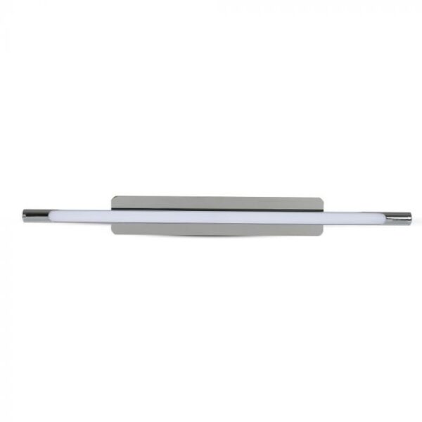 Επιτοίχιο Γραμμικό Φωτιστικό LED 18W Χρώμιο 4000K Φυσικό λευκό K V-TAC – 3903