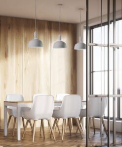 Κρεμαστό Φωτιστικό Οροφής Πλαστικό με Αλουμίνιο Κινούμενο κάλυμμα Λευκό V-TAC – 3920