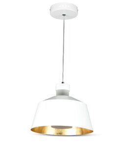 LED Κρεμαστό φωτιστικό Ακρυλικό Λευκό Ø250 Φυσικό λευκό 4000Κ V-TAC – 3931