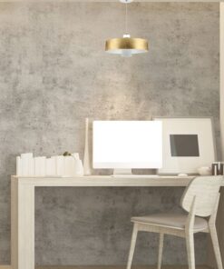 LED Κρεμαστό φωτιστικό Ακρυλικό Χρυσό Ø340 Φυσικό λευκό 4000Κ V-TAC – 3932