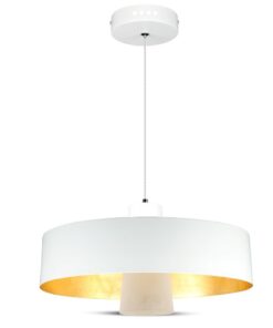 LED Κρεμαστό φωτιστικό Ακρυλικό Λευκό Ø340 Φυσικό λευκό 4000Κ V-TAC – 3933