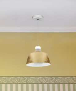 LED Κρεμαστό φωτιστικό Ακρυλικό Χρυσό Ø250 Θερμό λευκό 3000Κ V-TAC – 3936