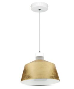 LED Κρεμαστό φωτιστικό Ακρυλικό Χρυσό Ø250 Θερμό λευκό 3000Κ V-TAC – 3936