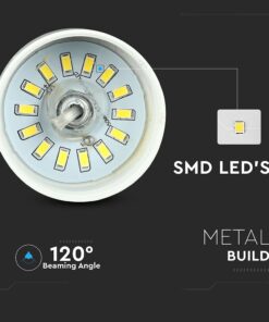 LED Κρεμαστό φωτιστικό Ακρυλικό Χρυσό Ø340 Θερμό λευκό 3000Κ V-TAC – 3938