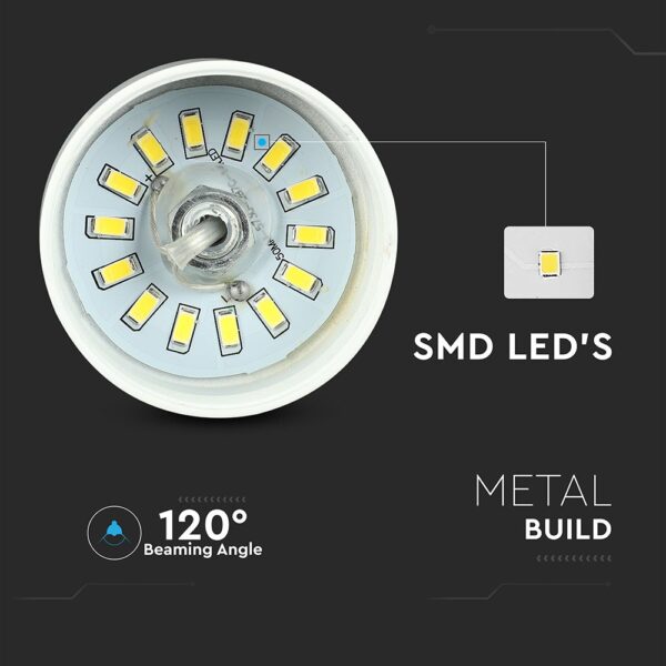 LED Κρεμαστό φωτιστικό Ακρυλικό Χρυσό Ø340 Θερμό λευκό 3000Κ V-TAC – 3938