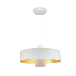 LED Κρεμαστό φωτιστικό Ακρυλικό Λευκό Ø340 Θερμό λευκό 3000Κ V-TAC – 3939