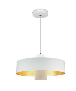 LED Κρεμαστό φωτιστικό Ακρυλικό Λευκό Ø340 Θερμό λευκό 3000Κ V-TAC – 3939