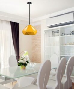 Κρεμαστό Φωτιστικό Οροφής Μονόφωτο με κίτρινο σώμα V-TAC – 3947