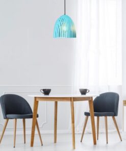 Κρεμαστό Φωτιστικό Οροφής Μονόφωτο Cone Prism με Γαλάζιο σώμα V-TAC – 3953