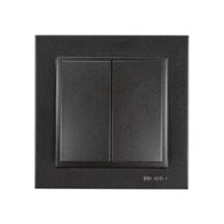 ΔΙΑΚΟΠΤΗΣ K/R ΜΑΥΡΟΣ EUROLAMP – 152-10304
