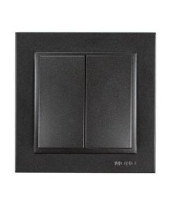 ΔΙΑΚΟΠΤΗΣ K/R ΜΑΥΡΟΣ EUROLAMP – 152-10304