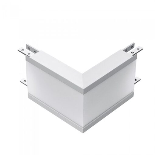 LED Γωνιακός Σύνδεσμος Λευκός 12W για Γραμμικό Χωνευτό Φωτιστικό 382 V-TAC PRO Samsung Chip Φυσικό Λευκό 4000K 397
