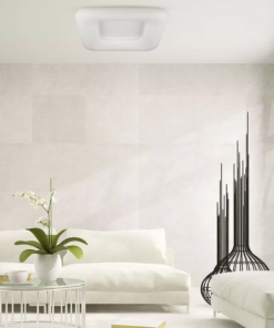 LED φωτιστικό οροφής 80W με εναλλαγή χρώματος και λευκό σώμα Dimmable V-TAC – 3973