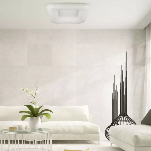 LED φωτιστικό οροφής 80W με εναλλαγή χρώματος και λευκό σώμα Dimmable V-TAC – 3973
