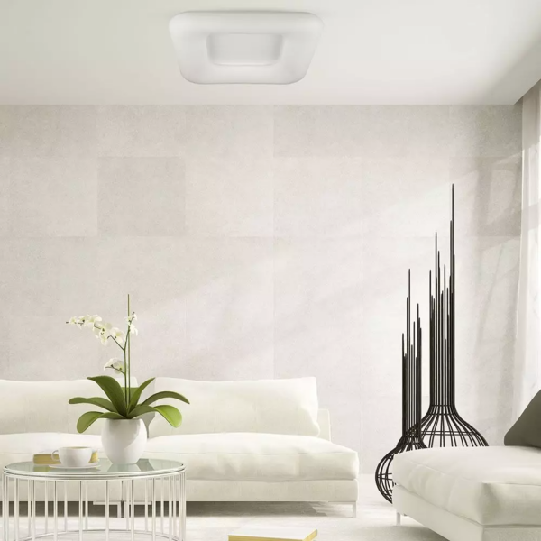 LED φωτιστικό οροφής 80W με εναλλαγή χρώματος και λευκό σώμα Dimmable V-TAC – 3973