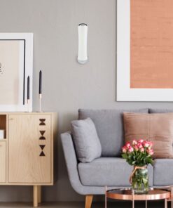 Φωτιστικό Τοίχου LED Κύλινδρος Λευκός ø125 18W Dimmable V-TAC 120° 1200lm Θερμό Λευκό 3000K – 3974