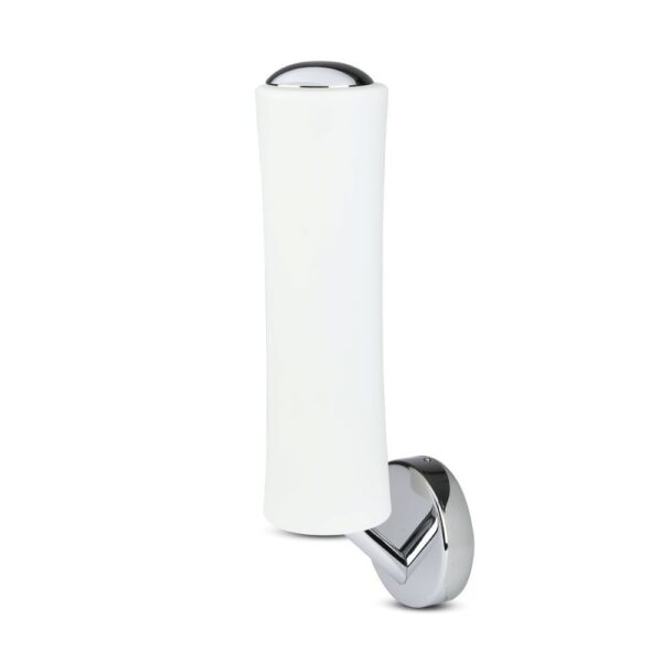 Φωτιστικό Τοίχου LED Κύλινδρος Λευκός ø125 18W Dimmable V-TAC 120° 1200lm Θερμό Λευκό 3000K – 3974