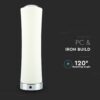 Φωτιστικό Γραφείου LED Κύλινδρος Λευκός ø125 18W Dimmable Αφής V-TAC 120° 1200lm Θερμό Λευκό 3000K – 3975