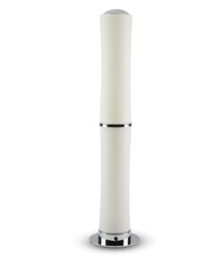 Φωτιστικό Δαπέδου LED Κύλινδρος Λευκός ø125 32W Dimmable Αφής V-TAC 120° 2100lm Θερμό Λευκό 3000K – 3976