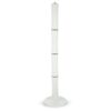Φωτιστικό Δαπέδου LED Κύλινδρος Λευκός ø125 65W Dimmable Αφής V-TAC 120° 4300lm Θερμό Λευκό 3000K – 3977