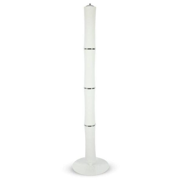 Φωτιστικό Δαπέδου LED Κύλινδρος Λευκός ø125 65W Dimmable Αφής V-TAC 120° 4300lm Θερμό Λευκό 3000K – 3977