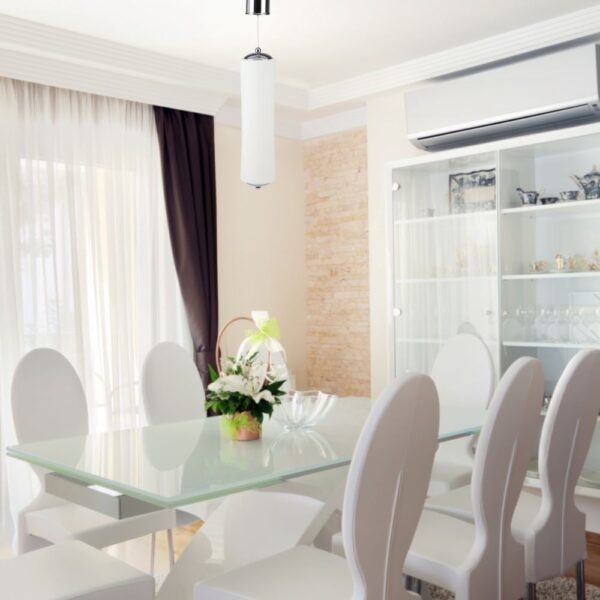 Κρεμαστό Φωτιστικό LED Οροφής Κύλινδρος ø125 18W Dimmable V-TAC 120° 1200lm Λευκό Θερμό Λευκό 3000K – 3980