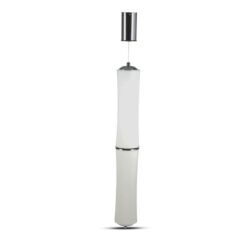 Κρεμαστό Φωτιστικό LED Οροφής Κύλινδρος ø125 32W Dimmable V-TAC 120° 2100lm Λευκό Θερμό Λευκό 3000K – 3981