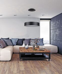 LED πολυέλαιος 25W 3000K Θερμό λευκό Dimmable με μαύρο σώμα V-TAC – 3993