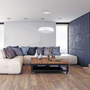 LED πολυέλαιος 30W 3000K Θερμό λευκό Dimmable με λευκό σώμα V-TAC – 3995