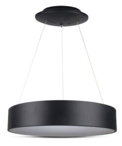 LED πολυέλαιος 30W 3000K Θερμό λευκό Dimmable με μαύρο σώμα V-TAC – 3996