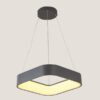 ΦΩΤΙΣΤΙΚΟ ΚΡΕΜΑΣΤΟ ΤΕΤΡΑΓΩΝΟ LED 40W 3000Κ ΓΚΡΙ EUROLAMP 144-17021